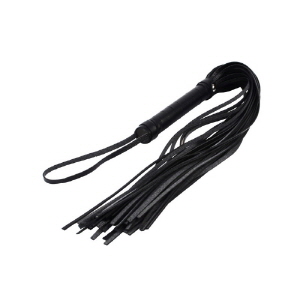 [홍콩 Toynary] SM23 Leather Flogger Whip-Black